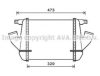 AVA QUALITY COOLING DN4408 Intercooler, charger